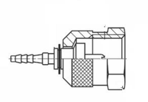 測壓軟管接頭Test hose fitting