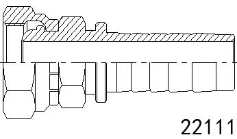 英管內(nèi)螺紋球面22111系列